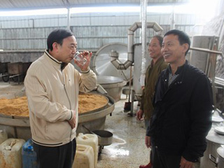 福建省地方稅務(wù)局局長李國瑛到我公司檢查工作