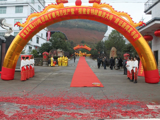 雙龍戲珠酒業(yè)300噸原酒擴(kuò)建項目投產(chǎn)暨福建省特級釀酒大師頒證儀式在我司隆重舉行